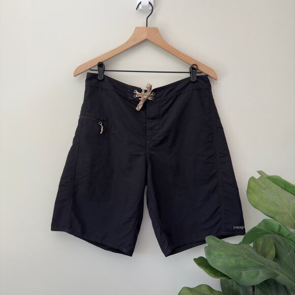 Patagonia men’s Board Shorts Swim Trunks Surf Outdoors Hiking Tie Waist Pocket - Picture 1 of 5